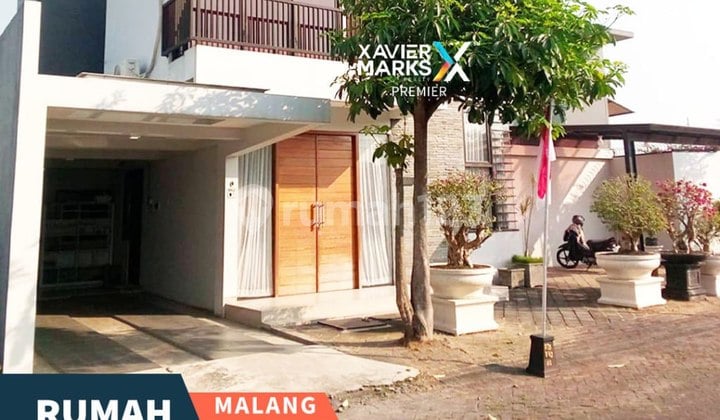 Rumah Modern Ala Villa Full Perabot Di Kepanjen Malang