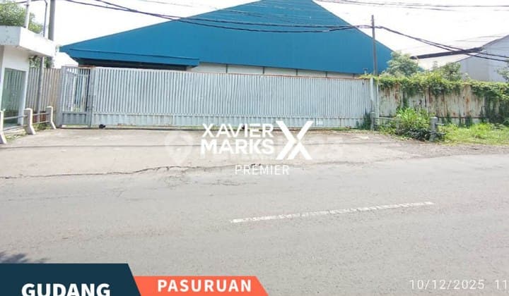 Gudang Siap Pakai Kondisi Baik di Gunung Gangsir, Beji Pasuruan