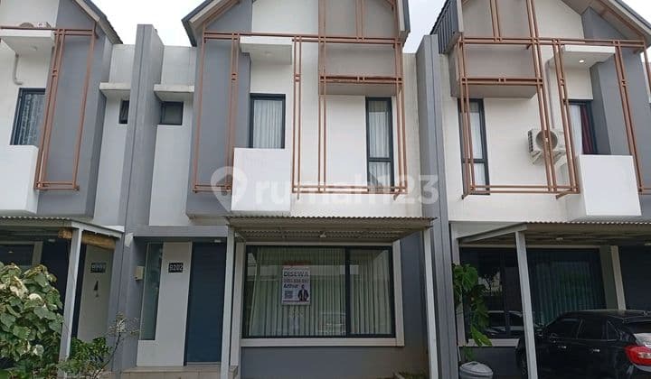 Rumah Keren 2 Lantai Semifurnish Cluster Yuthica BSD City