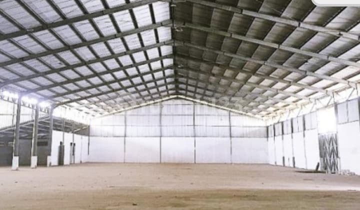 Gudang Murah Siap Pakai 1200m2 Komplek Pergudangan Dekat Indocement Tol Gunung Putri Bogor