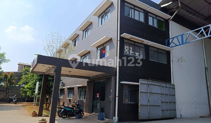 Gudang Stand Alone 4000M2 +Office 3 Lt Luas Tanah 6000 Cocok Produksi Akses Container Klapanunggal Bogor