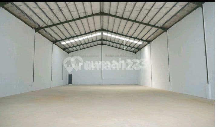 Sewa Gudang Murah Lb 1000m2 Bagus Strategis Pinggir Jalan Akses Kontainer Kranji Alexindo Bekasi