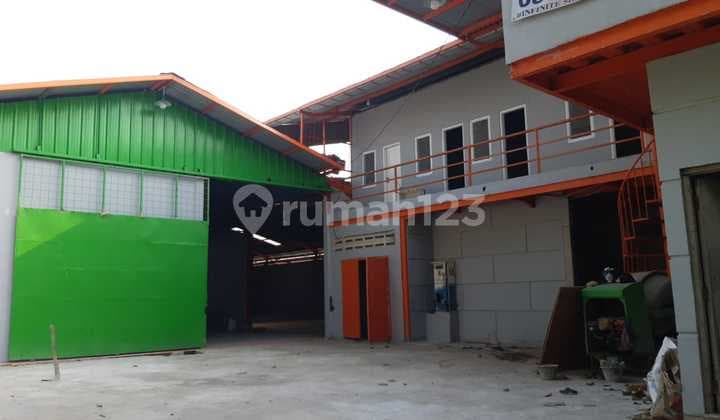 New Good Warehouse Lb 1300m2 Complete Production Permit 8.6 M 40 Feet Container Access Bitung Jaya Cikupa Tangerang