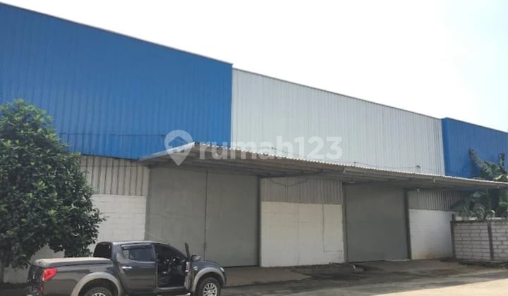 Gudang Siap Pakai Lb 3500 Ada Kantor Parkir Luas Dekat Tol Akses Kontainer Gunung Putri Bogor