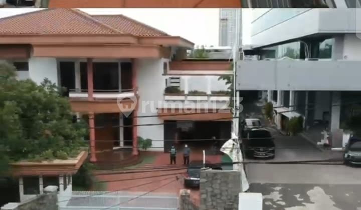 Land 1572 m2, luxury house, very strategic, roadside, commercial zone, Jl. Arjuna, West Jakarta.