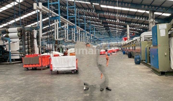 Dijual Pabrik Textil Dengan Mesin