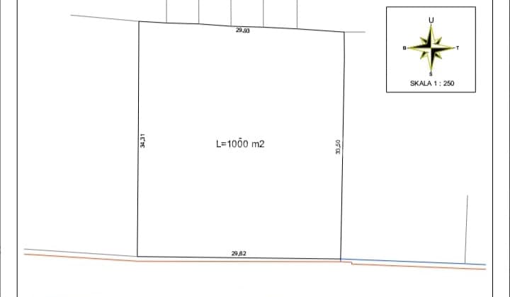 Dijual Tanah Lokasi Strategis di Pusat Kota Denpasar