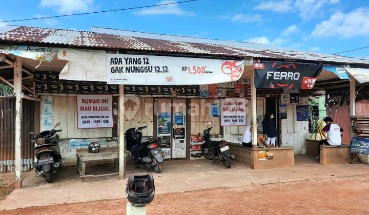 Rumah Pinggir Jalan Tengah Manggar Cocok Untuk Usaha Dagang Resto