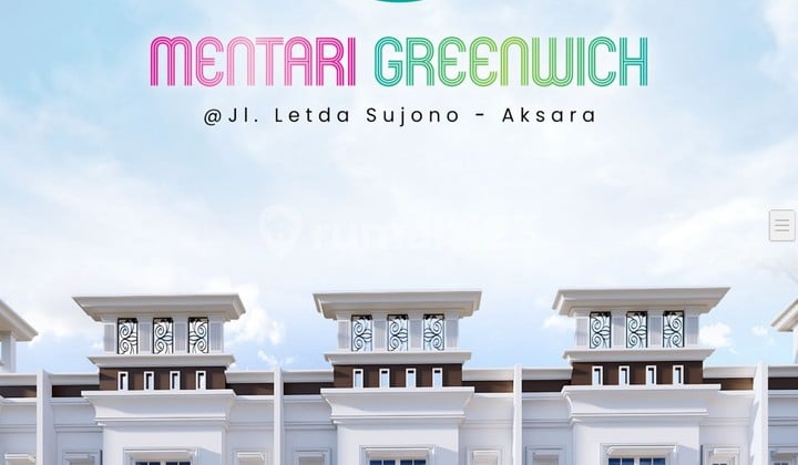 Villa Kosong 2½ Tkt Komplek Mentari Greenwich Jl. Letda Sujono