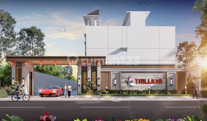 Townhouse 2½ Tkt Komplek Trillium Jl. Kemenangan - Tuasan