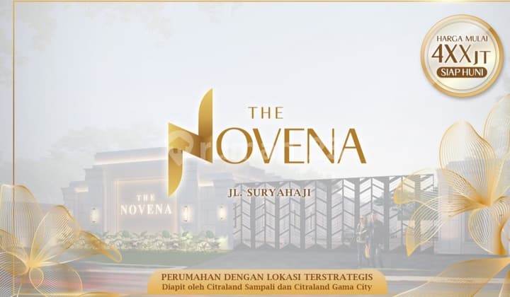 Perumahan Harga Mulai 4xx juta Siap Huni The Novena Jl. Surya Haji