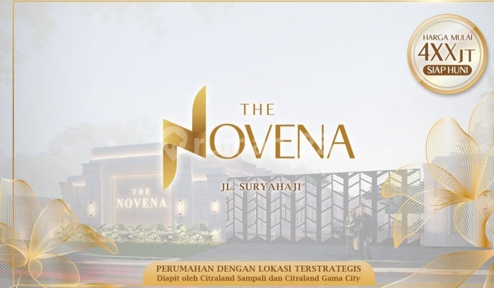 Perumahan Harga Mulai 4xx juta Siap Huni The Novena Jl. Surya Haji