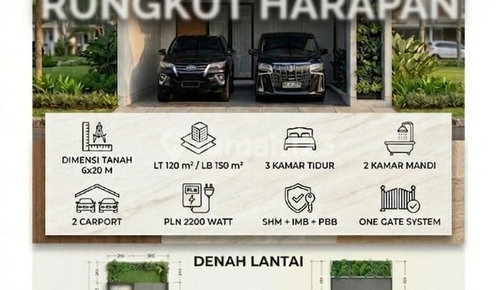 :fire: Limited Promo - Exclusive Modern Residence :fire: Rungkut Harapan