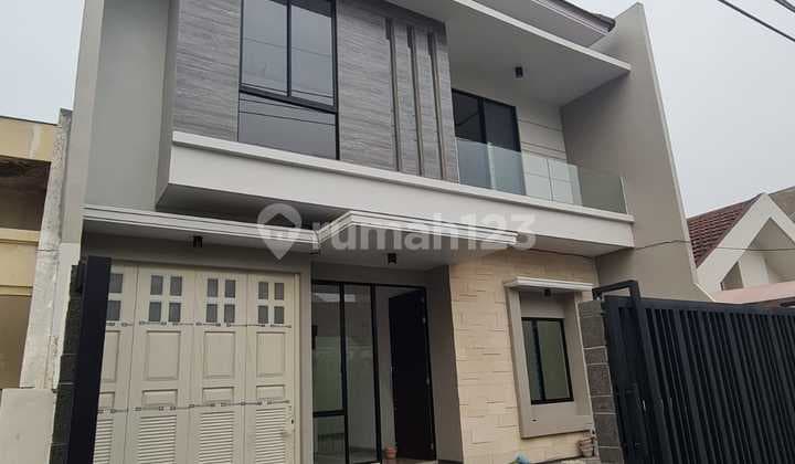 Dijual Rumah New Gress Minimalis Modern Manyar Kertoardi Surabaya