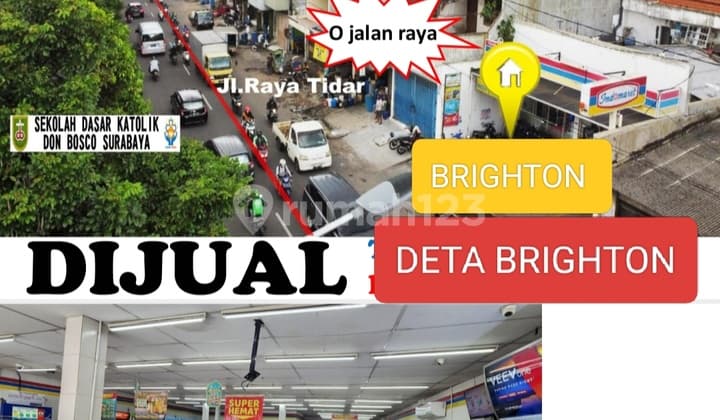 Ruko 2 Lantai Ex Indomaret Jalan Raya Dekat dengan Sekolah dan Bisnis Lainnya Sangat Terjangkau
