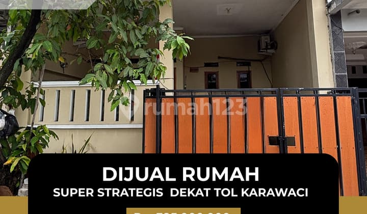 JUAL CEPAT & MURAH – RUMAH SIAP HUNI PERMATA TANGERANG, DEKAT AKSES TOL