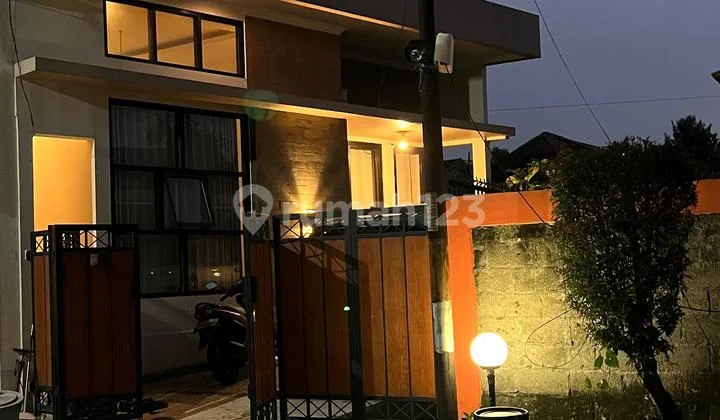 Rumah Modern Minimalis - Siap Huni di Calista Residence ±500 Meter ke Stasiun Bojonggede