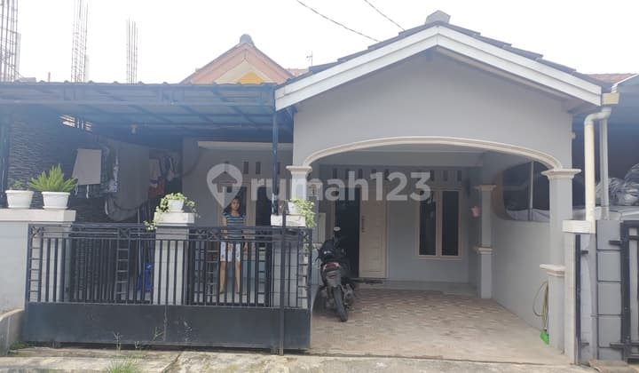 DIJUAL RUMAH SIAP HUNI FULL FURNISHED - CLUSTER BUMI RINJANI, MUSTIKA JAYA BEKASI