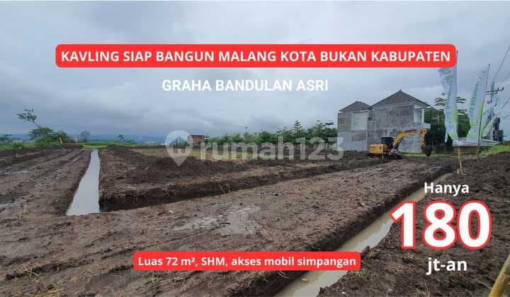 Dijual Tanah Siap Bangun di Bandulan Sukun