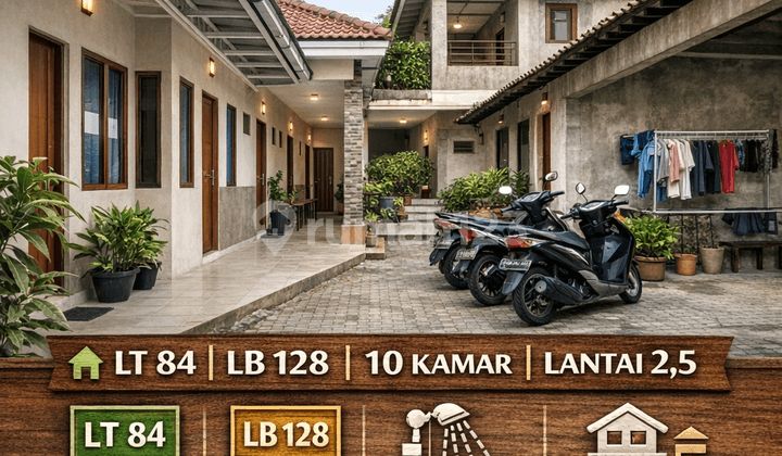 Dijual Rumah Kost Potensial di Kawasan Tunggulwulung, Malang