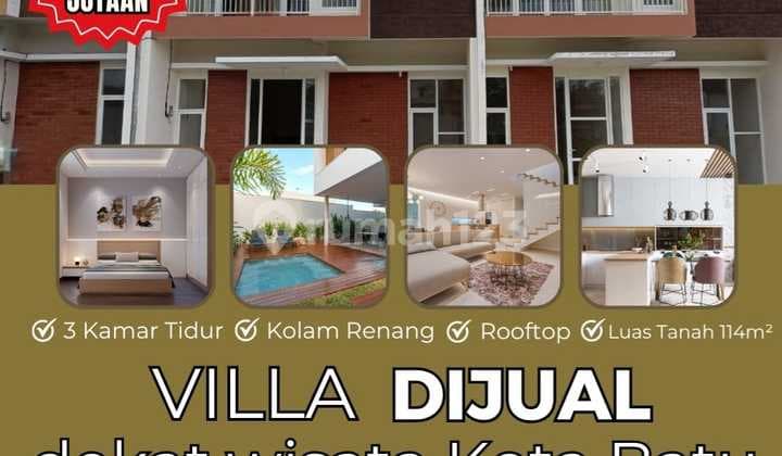 Terima SHM Villa Junrejo Garansi Passive Income Dekat dengan Jatimpark 2