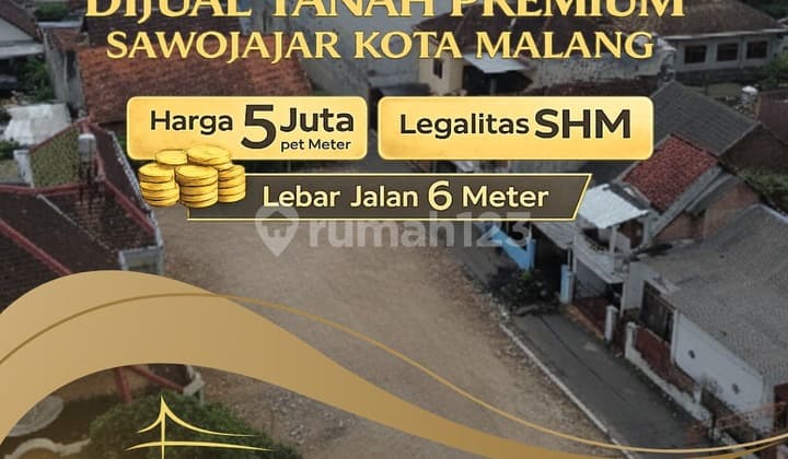 Sertifikat SHM 3 Menit Um Pg/Sd Tanah Siap Bangun Row Jalan 6 Meter