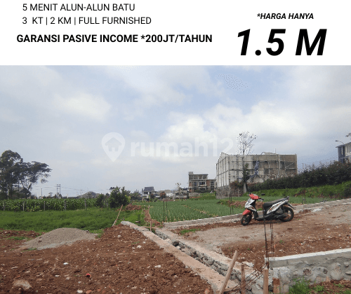 Poros Jalan Area Wisata Villa Metro Garansi Passive Income