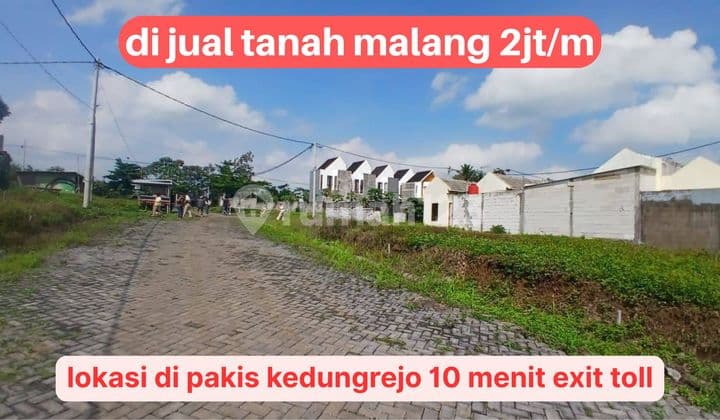 DIJUAL TANAH DEKAT GERBANG TOL KOKA MALANG KEDUNGREJO