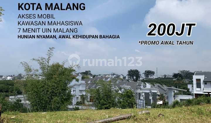 Tanah Siap Bangun di Jljoyoagung Malang