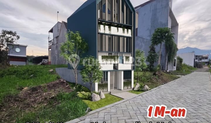 5 Menit Kampus Umm Sertifikat SHM Tanah Pinggir Jalan Padat Penduduk