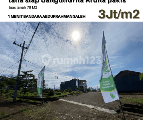 Hunian Kabupaten Malang SHM Akses Jalan 5 Meter