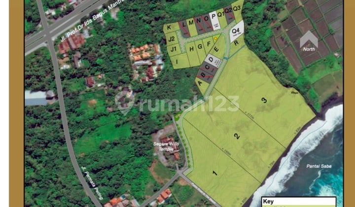 Premium Beachfront Plot at Saba Beach