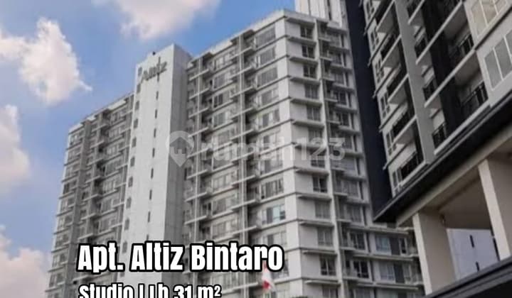 Apartemen Altiz, Tipe Studio, Lantai 11, di Bintaro Sektor 3A
