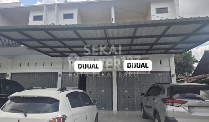 Dijual Ruko Gandeng ( 2 Unit ) 2 LT Jl. Lumba-Lumba - Harapan Raya