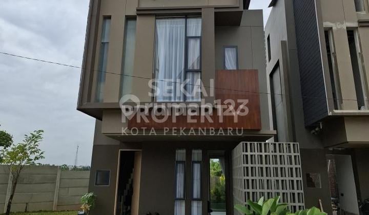 Dijual Rumah Cluster Mewah 2 LT Lokasi Premium / Gobah - Pekanbaru