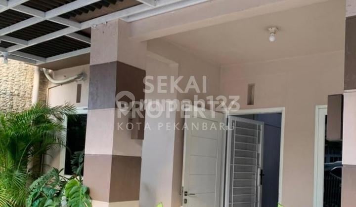Dijual Rumah Cluster Mewah Full Furnished Jl Paus- Marpoyan Damai
