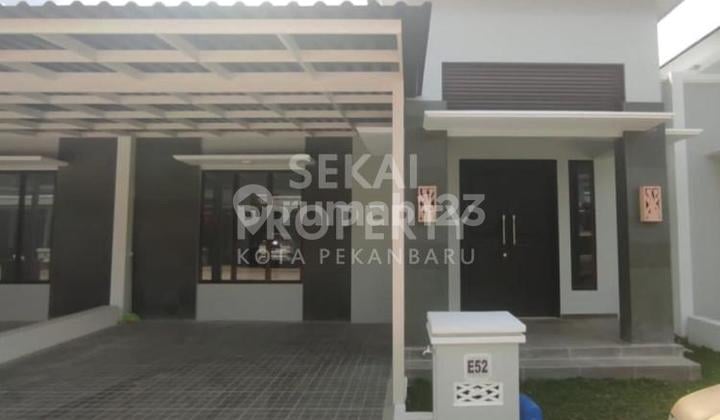 Disewakan Rumah Cluster Bali Pavilion Type 118/162 M2 Jl Parit Indah Bukit Raya