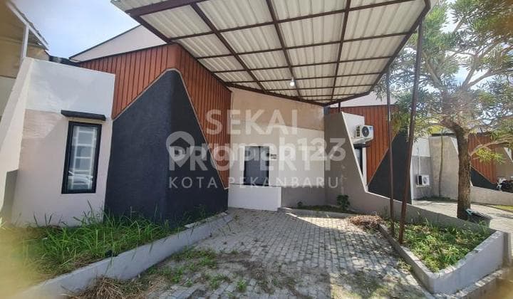 Disewakan 1 Unit Rumah Cluster Siap Huni Lokasi Rumbai Tengah Kota Pekanbaru