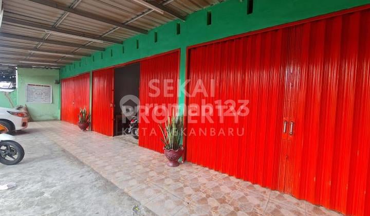 Di Jual 3 Unit Ruko Gandeng 2 Lantai Tepi Jalan Lokasi Gobah Dekat Sekolah Smp Santa Maria