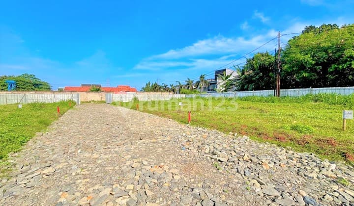 Tanah Dijual Row Jalan 5 Meter, Hanya 5 Menit Unpam Pusat