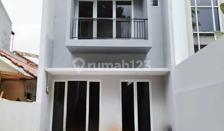Rumah Baru 3 Lantai Siap Huni Dalam Perumahan Cipedak Jagakarsa Jakarta Selatan Dekat Tb Simatupang