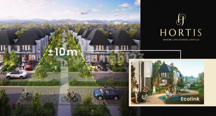 Modern Resort-Style House at Hortis Citragarden Serpong