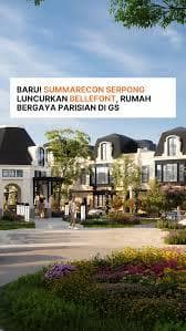 Hadir Perdana! Bellefont, Cluster Eksklusif di Summarecon Gading Serpong