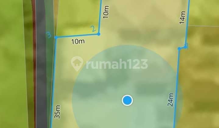 Bonus Land with 5 Villa Buildings, 1st Floor in Jimbaran Mw
