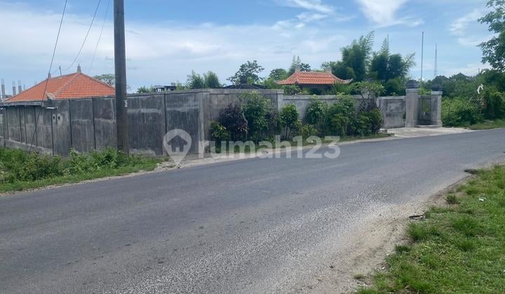 Di Sewakan Tanah di Jalan Utama Goa Gong Ungasan