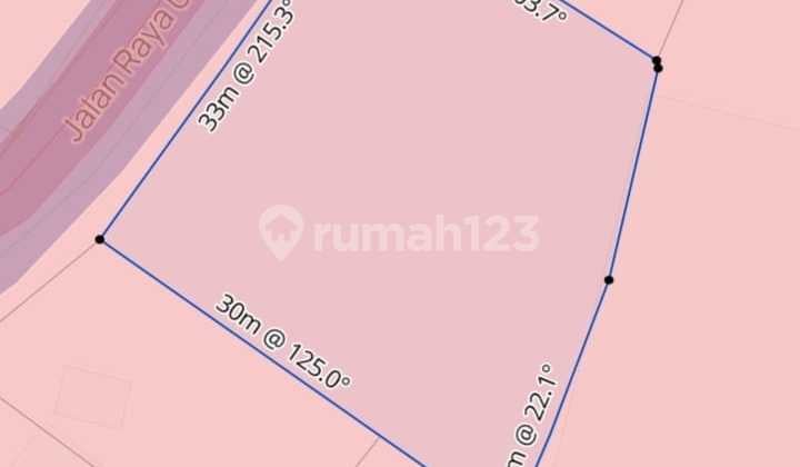 Tanah di Jalan Utama Uluwatu Pecatu