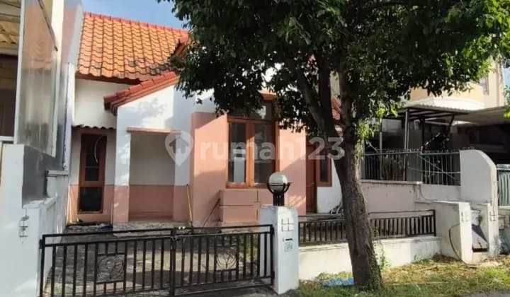 Rumah Murah 1 Lantai Minimalis Kosongan Siap Huni Dekat Pasar Modern di Taman Puspa Raya Citraland Utama Surabaya Barat