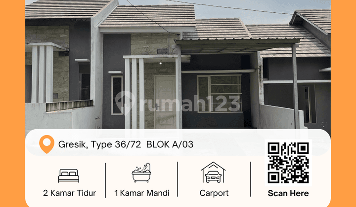 Rumah Shubuh 36/72 Blok A/03: Hunian Asri & Nyaman