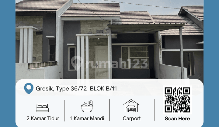 Rumah Shubuh 36/72 Blok B/11: Hunian Asri
