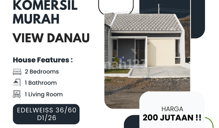 Edelweiss 36/60 – D1/26, Hunian Strategis Pemandangan Danau